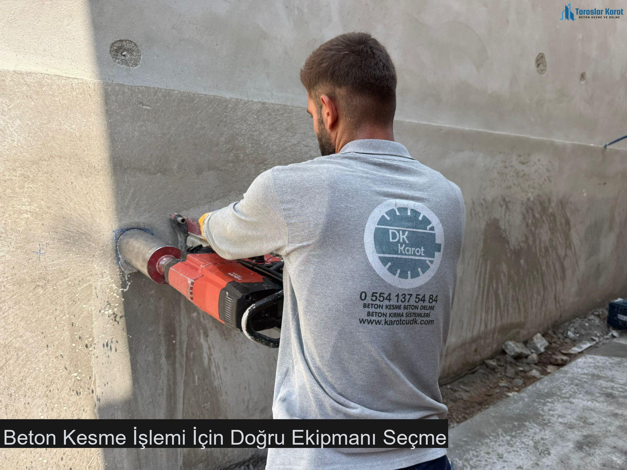 Beton Kesme İşlemi İçin Doğru Ekipmanı Seçme