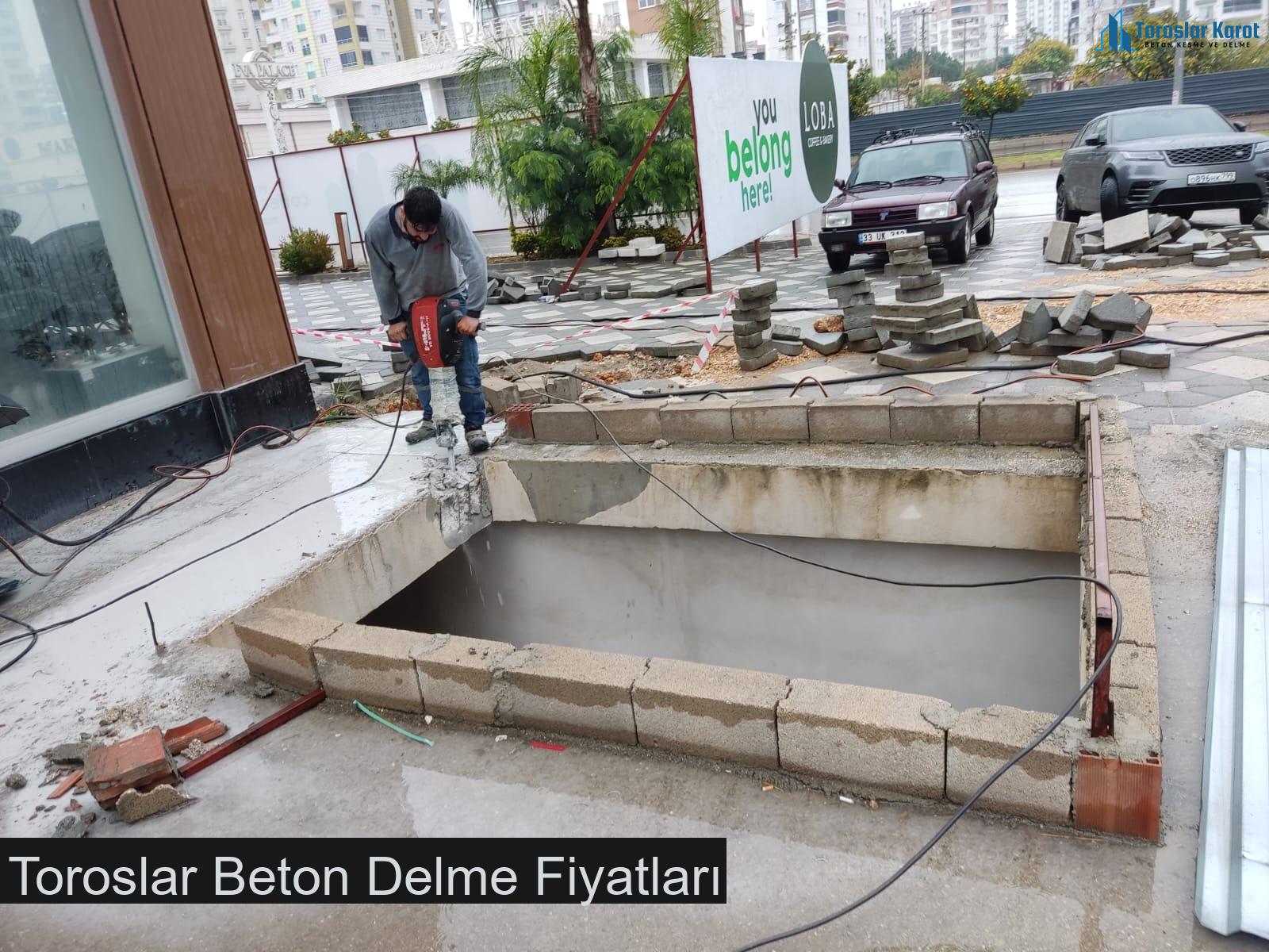 Toroslar Beton Delme Fiyatları