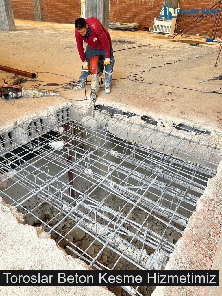 Toroslar Beton Kesme Hizmetimiz
