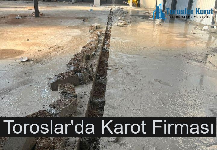 Toroslar'da Karot Firması